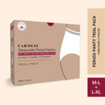 Buy Carmesi Disposable Period Panties- Trial Pack (M+L) 2 units - Purplle