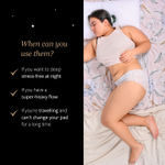 Buy Carmesi Disposable Period Panties- Trial Pack (M+L) 2 units - Purplle