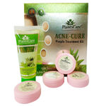 Buy Plants Care Acne cure pimple treatment kit 80g+65ml - Purplle