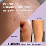 Buy Sanfe Instant Tan & Dead Skin Removal Exfoliating Gel | Visibly Removes Tan | Exfoliates Dead Skin in Minutes | Smooth & Bright Skin | 100g - Purplle