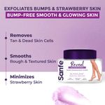 Buy Sanfe Bumps Erasing Body Scrub for Rough & Bumpy Skin, Tan and Strawberry Legs | Glycolic Acid, Walnut Shell | Bath to Remove Dirt, Dead Skin | 100g for women for soft & bright skin - Purplle