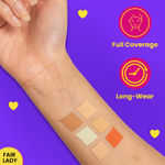 Buy NY Bae Full Coverage Concealer Palette - Fair Lady 01 | Concealer | Foundation | Contour | Colour Correctors | Glowing Fair Skin | Face Makeup | Creamy Finish (9g) - Purplle