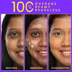 Buy NY Bae Full Coverage Concealer Palette - Deep Diva 03 (9 gm) | Concealer | Foundation | Contour | Colour Correctors | Glowing Deep Skin | Face Makeup | Creamy Finish - Purplle