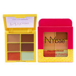 Buy NY Bae Full Coverage Concealer Palette - Deep Diva 03 (9 gm) | Concealer | Foundation | Contour | Colour Correctors | Glowing Deep Skin | Face Makeup | Creamy Finish - Purplle