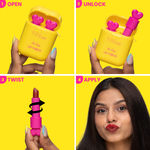 Buy NY Bae Air Kiss Lip Pods - Cherry 01 (2.4 gm) | Creamy Matte Lipstick | Red & Brown Lipstick | Long Lasting | Lip & Cheek Stain | Moisturising | Airpods Case | Travel Kit - Purplle
