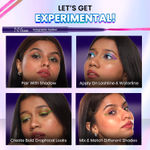 Buy NY Bae Holographic Gel Eyeliner - Pink Chrome 02 | Kajal | Waterproof Eyeliner | Long Lasting | Eyeshadow | Pen Eyeliner | Green Pink Eyeliner | Eye Makep (0.25 gm) - Purplle