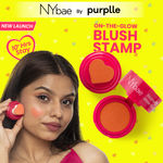 Buy NY Bae Stamp and Glow Blush - Cute Carnation (5g) | Pink Blush | Lip & Cheek Tint | Korean Glass Skin | Creme Blush | Eyeshadow - Purplle