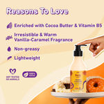 Buy Plum BodyLovin' Vanilla Caramello Body Lotion With Cocoa Butter & Vitamin B5 For Dry Skin | 240 ML - Purplle