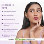 Buy Plum Glassy Glaze Lip Lacquer |Glossy Finish|3-in-1 Lipstick + Lip Balm + Gloss | 08 Fuchsia Fiesta - Purplle