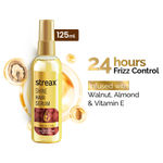 Buy Streax Hair Serum Vitalized with Walnut Oil, For Hair Smoothening & Shine, For Dry & Frizzy Hair - 125 ml - Purplle