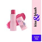 Buy Blue Heaven Kiss & Blush Lip, Cheek & Eye Tint with Avocado Oil & Mango Butter | 3-in-1 blush for face makeup | Rich & Creamy Formula |Easily Blendable | Multipurpose Makeup, Flashy Pink, 8.5 gm - Purplle