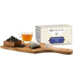 Buy Tea Treasure Darjeeling First Flush - Anti-oxidant rich black tea - 1 Teabox (18 Pyramid Tea Bags) - Purplle