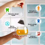 Buy Tea Treasure Darjeeling First Flush - Anti-oxidant rich black tea - 1 Teabox (18 Pyramid Tea Bags) - Purplle
