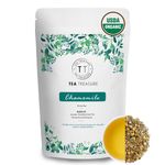 Buy Tea Treasure Chamomile Green Tea - 100 Gm - Calming & Soothing Sleep Tea for Stress and Anxiety - Purplle