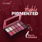 Buy MARS 12 Shades Dance of Joy Eyeshadow Palette | Highly Pigmented and Blendable | Multicolor | Matte and Shimmer Finish (13.2 gm) (01-Multicolor) - Purplle