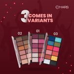 Buy MARS 12 Shades Dance of Joy Eyeshadow Palette | Highly Pigmented and Blendable | Multicolor | Matte and Shimmer Finish (13.2 gm) (01-Multicolor) - Purplle