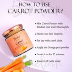 Buy Bindian 100% Pure & Natural Carrot Powder for Face & Skin 100 gm - Purplle