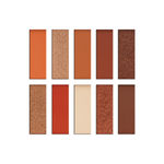 Buy Glam 21 Shades of Trend Eyeshadow Palette | 10 Highly Pigmented Shades |Smudge Free & Long-Lasting| Shimmery Finish| 4gm - Shade -01 - Purplle