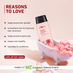 Buy Plum Hibiscus & Ceramides Long & Healthy Shampoo|Helps Boost Hair Growth, Prevents Split Ends 75 ml - Purplle