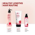 Buy Plum Hibiscus & Ceramides Long & Healthy Shampoo|Helps Boost Hair Growth, Prevents Split Ends 75 ml - Purplle