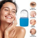 Buy Good Vibes Silicone face ice roller (color may vary) Pack of 2 - Purplle