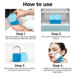 Buy Good Vibes Silicone face ice roller (color may vary) Pack of 2 - Purplle