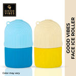 Buy Good Vibes Silicone face ice roller (color may vary) Pack of 2 - Purplle
