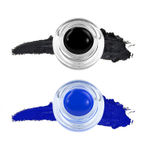 Buy MARS 2-In-1 Hue Gel Eyeliner | Waterproof & Smudgeproof Formula | Stay Upto 24 Hours | Comes With 2 Brush Set (6 gm) (Black & Blue) - Purplle