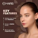 Buy MARS Matte On Compact Powder with Applicator Puff | Flawless Matte Finish for Face Makeup | Absorbs Oil, Conceals, and Blurs Pores | Long-Lasting & Lightweight Formula | (8 gm) (03-NATURAL) - Purplle