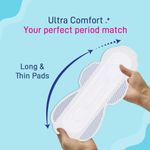 Buy Paree Super Ultra Dry Feel XXL Tri-Fold Sanitary Pads for Women|40 Pads| Heavy Flow Champion|  - Purplle