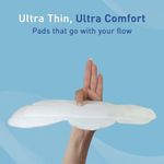 Buy Paree Ultra Thinz XXL Tri-Fold Sanitary Pads for Women|50 Pads| Heavy Flow Champion|Double Feathers for Extra Coverage|Leakage-Proof|  - Purplle