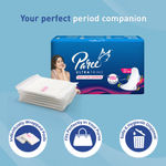 Buy Paree Ultra Thinz XXL Tri-Fold Sanitary Pads for Women|50 Pads| Heavy Flow Champion|Double Feathers for Extra Coverage|Leakage-Proof|  - Purplle