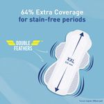 Buy Paree Ultra Thinz XXL Tri-Fold Sanitary Pads for Women|50 Pads| Heavy Flow Champion|Double Feathers for Extra Coverage|Leakage-Proof|  - Purplle