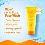 Buy Aqualogica Glow+ Radiance Trio: Dewy Sunscreen (50g) + Jello Moisturizer (50g) + Smoothie Face Wash (100g) - Purplle