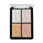 Buy MARS 4 Shade Glowzilla Blush and Highlighter Kit-02(12 g) - Purplle