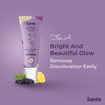 Buy Sanfe Intimate Lightening Serum for Women with Dry Skin- 50 gm with Kojic acid & Vitamin C | Instant Lightening | Natural lemon and Mulberry Extracts | Easy application in dark Underarms, Inner Thighs, Knee and Bikini Area (Multicolor) - Purplle