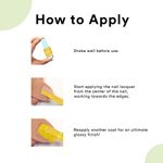 Buy SUGAR POP Nail Lacquer – 04 Hello Yellow (Bright Yellow) | Dries in 45 seconds | Chip-resistant | Glossy Finish | High Shine | Nail Polish for Women - 10 ml - Purplle