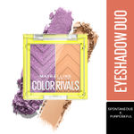 Buy Maybelline New York Color Rivals Pigmented Eyeshadow Palette, Long lasting, Sweatproof, Waterproof, Matte, Shimmer, Spontaneous x Purposeful, 3 gm - Purplle