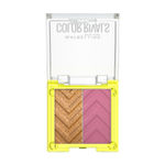 Buy Maybelline New York Color Rivals Pigmented Eyeshadow Palette, Long lasting, Sweatproof, Waterproof, Matte, Shimmer, Assertive x Coy, 3 g - Purplle
