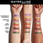 Buy Maybelline New York Color Rivals Pigmented Eyeshadow Palette, Long lasting, Sweatproof, Waterproof, Matte, Shimmer, Chill x Daring, 3 gm - Purplle