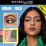 Buy Maybelline New York Color Rivals Pigmented Eyeshadow Palette, Long lasting, Sweatproof, Waterproof, Shimmer, Urban x Wild, 3 gm - Purplle