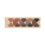 Buy Half N Half 15 in 1 Velvet Texture Eyeshadow, Multicolour Palette-03 (12gm) - Purplle