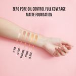 Buy Mattlook Zero Pore Oil Control Full Coverage Matte Foundation, Light (45 ml) - Purplle