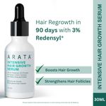 Buy Arata Intensive Hair Growth Serum With 5% Kopexil+3% Redensyl+3% Procapil - 30 ml - Purplle