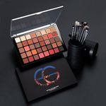 Buy Europegirl Cosmetics 40 Color Eyeshadow Palette (Warm Tone) 40 gm - Purplle