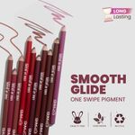 Buy MARS Edge of Desire Matte Lip Liner Set of 10 | One Swipe Smooth Application | Long Lasting & Travel Friendly Lip Pencil | Multicolor (Set-A) (1.4 gm x 10) - Purplle