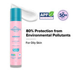 Buy Aqualogica Radiance+ Dewy Lightweight Sunscreen Gel SPF 50+ PA+++ for Oily & Acne-Prone Skin 50 gm - Purplle