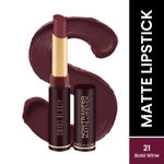 Buy Swiss Beauty Non-Transfer Matte Lipstick - 22 - Brandy Harrington - 2 gm - Purplle