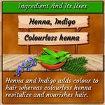 Buy Indus Valley Bio Organic Dark Brown Chemical Free Henna Hair Color (100 g) - Purplle