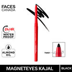 Buy Faces Canada Compact + Kajal Combo | Weightless Stay Matte Compact Beige + Magnet Eyes Kajal Combo of 2 - Purplle